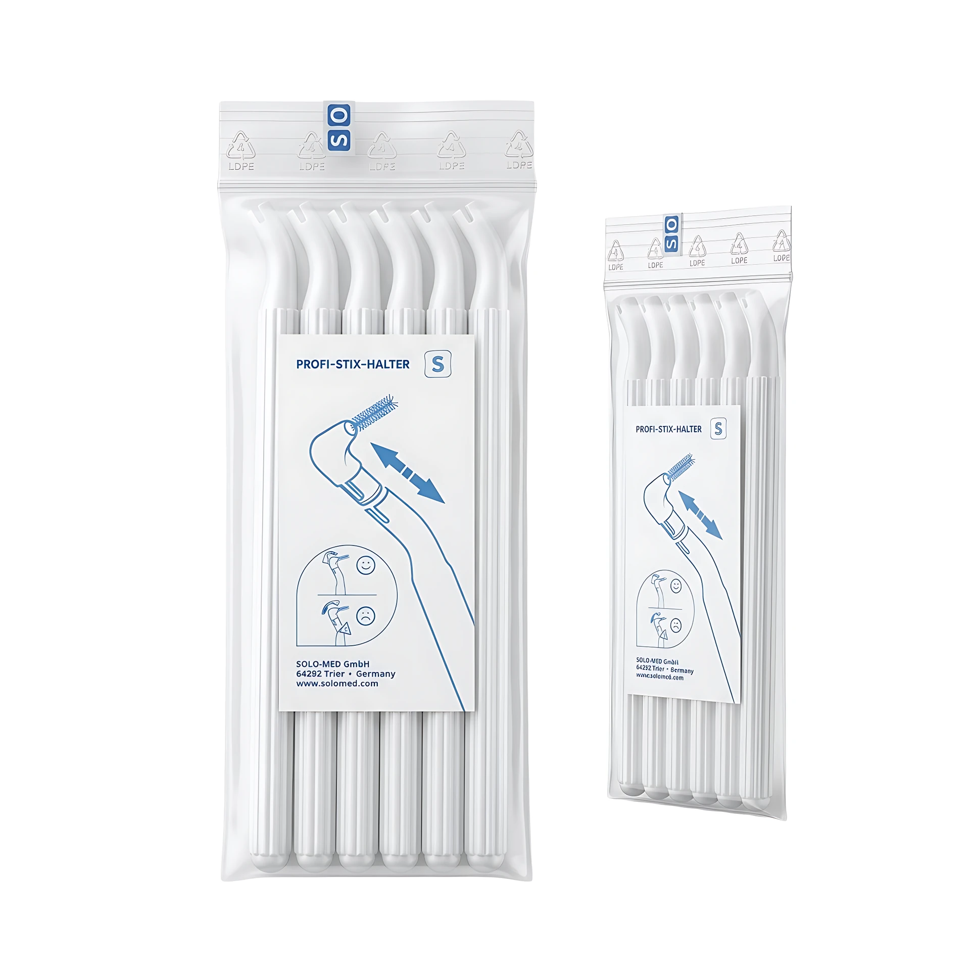 plastic holder (pack of 6)